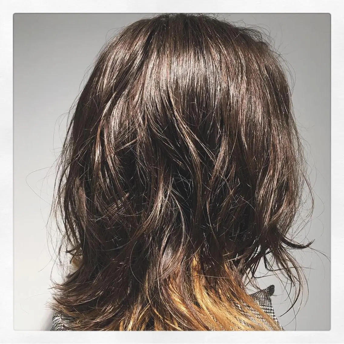 ミディアム カラー パーマ iizuka akiのヘアスタイル