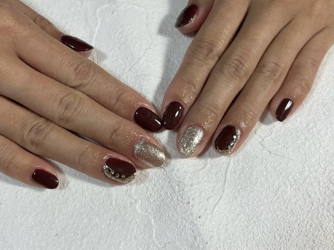 ネイル オーロラネイル フットネイル フレンチネイル ジェルネイル 韓国ネイル ハンドネイル kiki nail たまプラーザのネイルデザイン