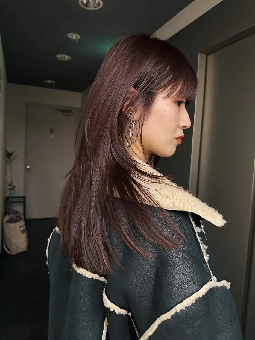 ケアカラー+クイックトリートメント(シャンプーブロー込み)の写真
