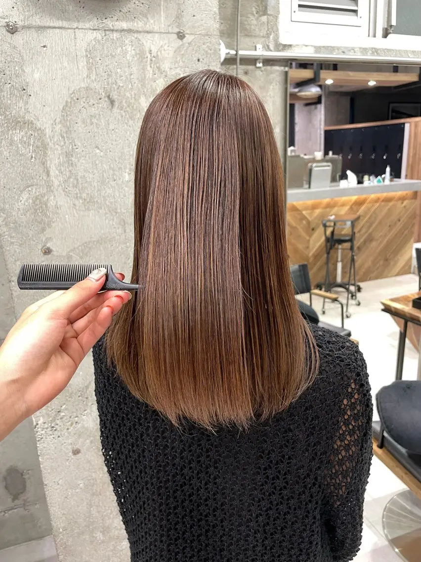 ロング カラー ヘアカラー ♡ハイライトカラー shinri♡のヘアスタイル