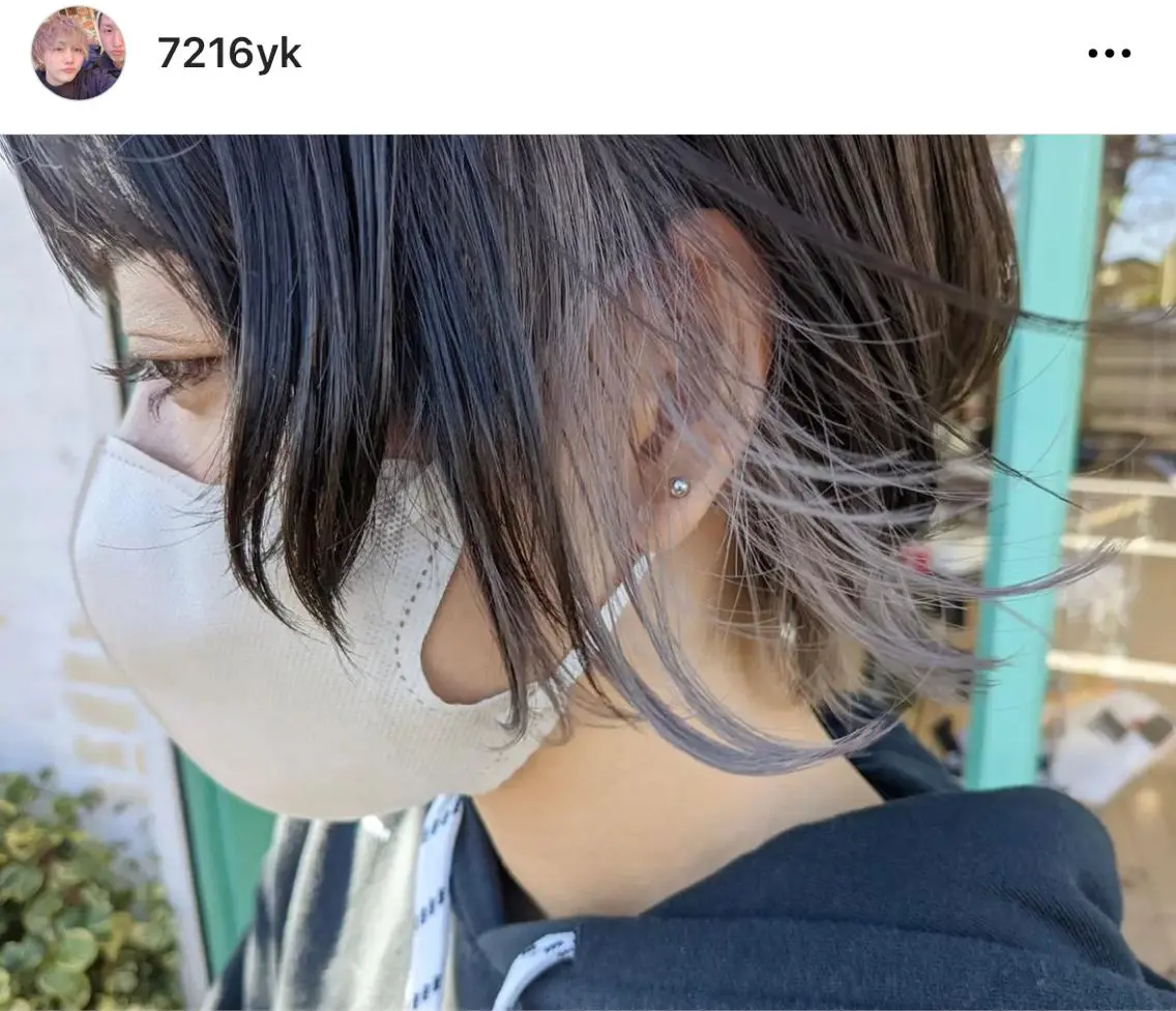 特別クーポン🤲ウルフ×インナーカラーの写真
