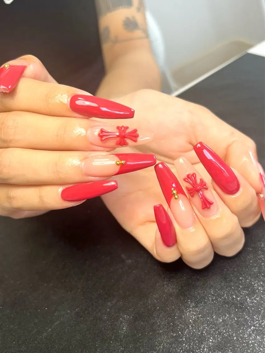 ネイル 持ち込み ハンドネイル Nail Leoaのネイルデザイン
