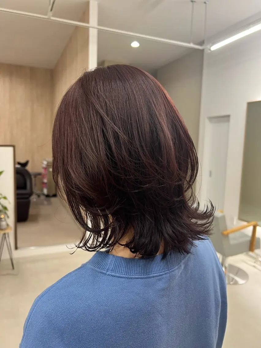 白髪染め リタッチカラー✨️の写真