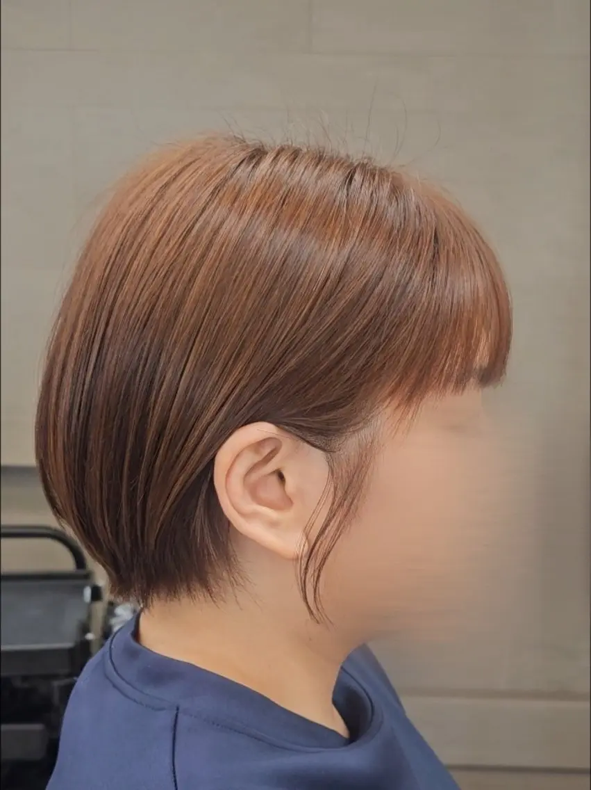 ショート ボブ ショートヘア カット ヘアカラー トリートメント ヘッドスパ 木場・住吉   ひなたのヘアスタイル