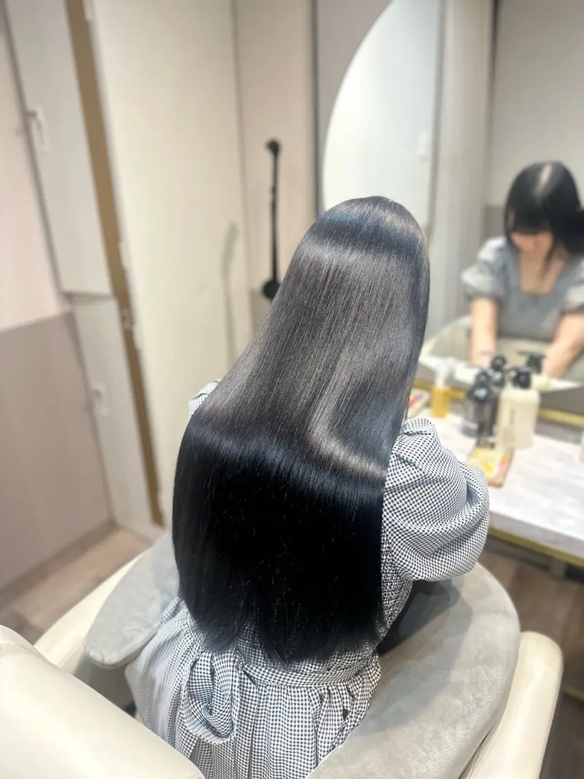 ロング カラー 新宿/髪質改善/ 美髪矯正✨浅江通友のヘアスタイル