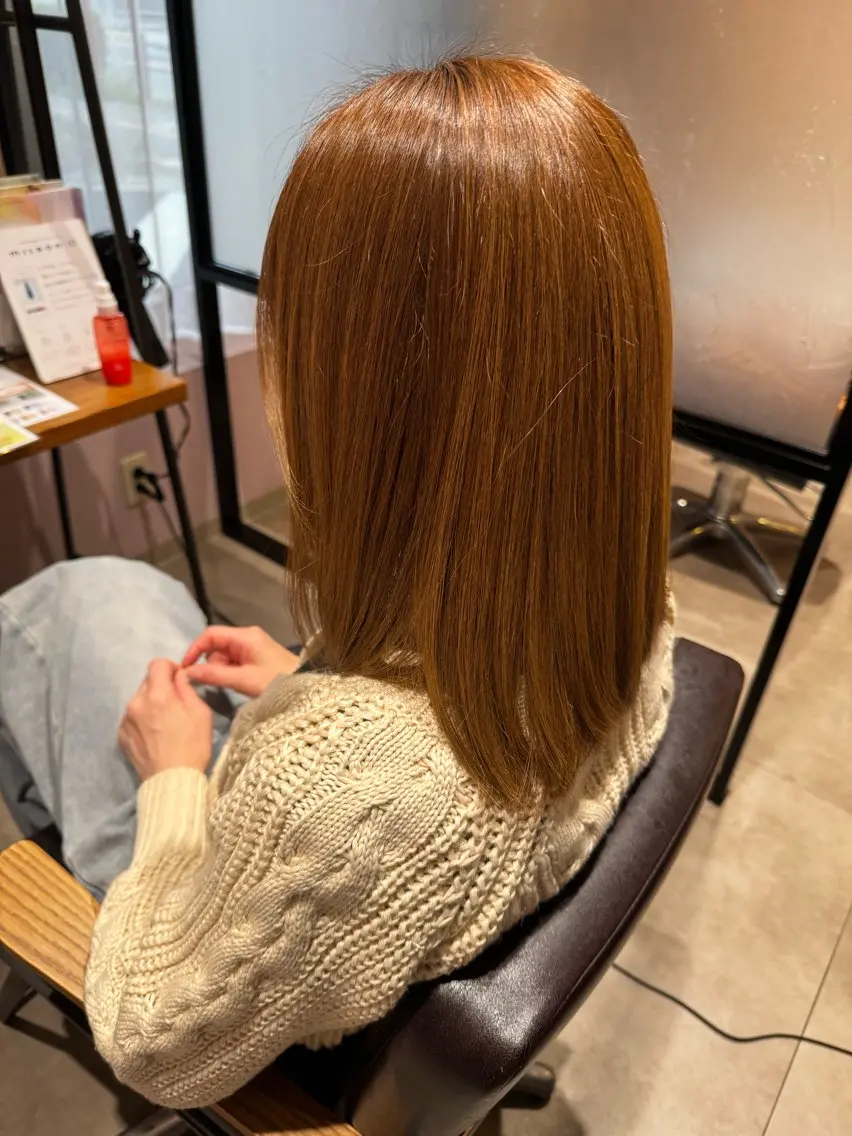 ミディアム トリートメント 🫧カラーモデル 🫧阪井瑞稀🎀のヘアスタイル