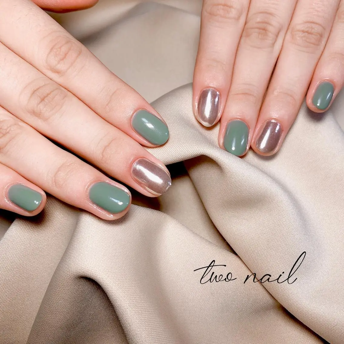 ネイル アートネイル フットネイル ハート ニュアンスネイル ホワイト ハンドネイル two nailのネイルデザイン
