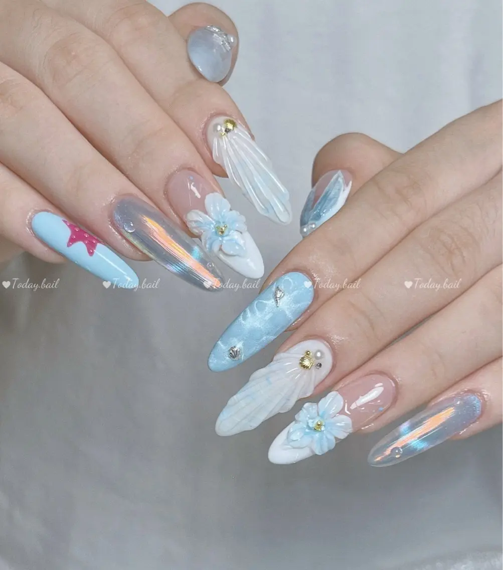ネイル ハンドネイル 🎀Today nail💅のネイルデザイン