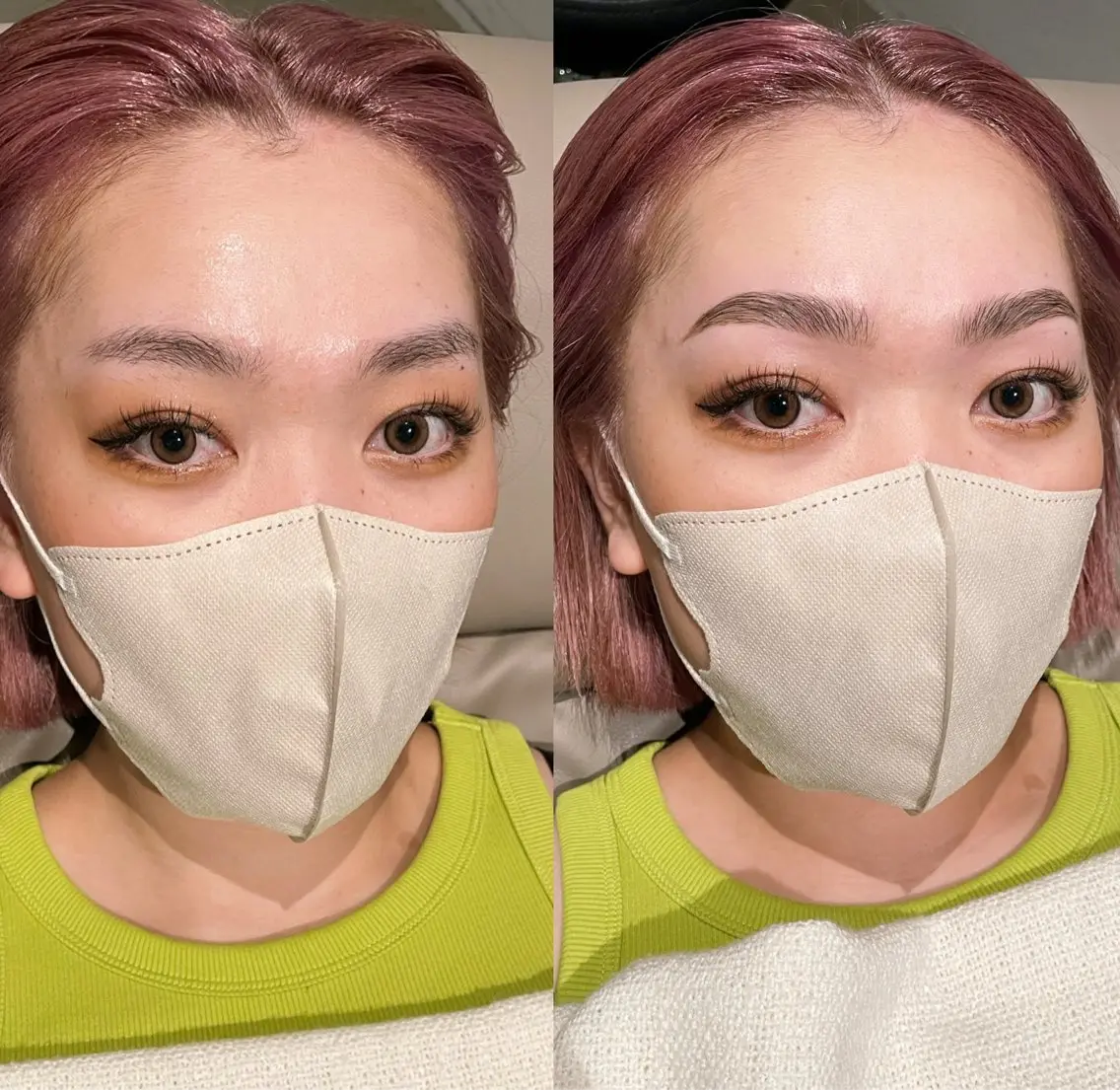 アイブロウ ワックス脱毛 似合わせカット🫧/ パーマ🥇/KIBEのヘアスタイル