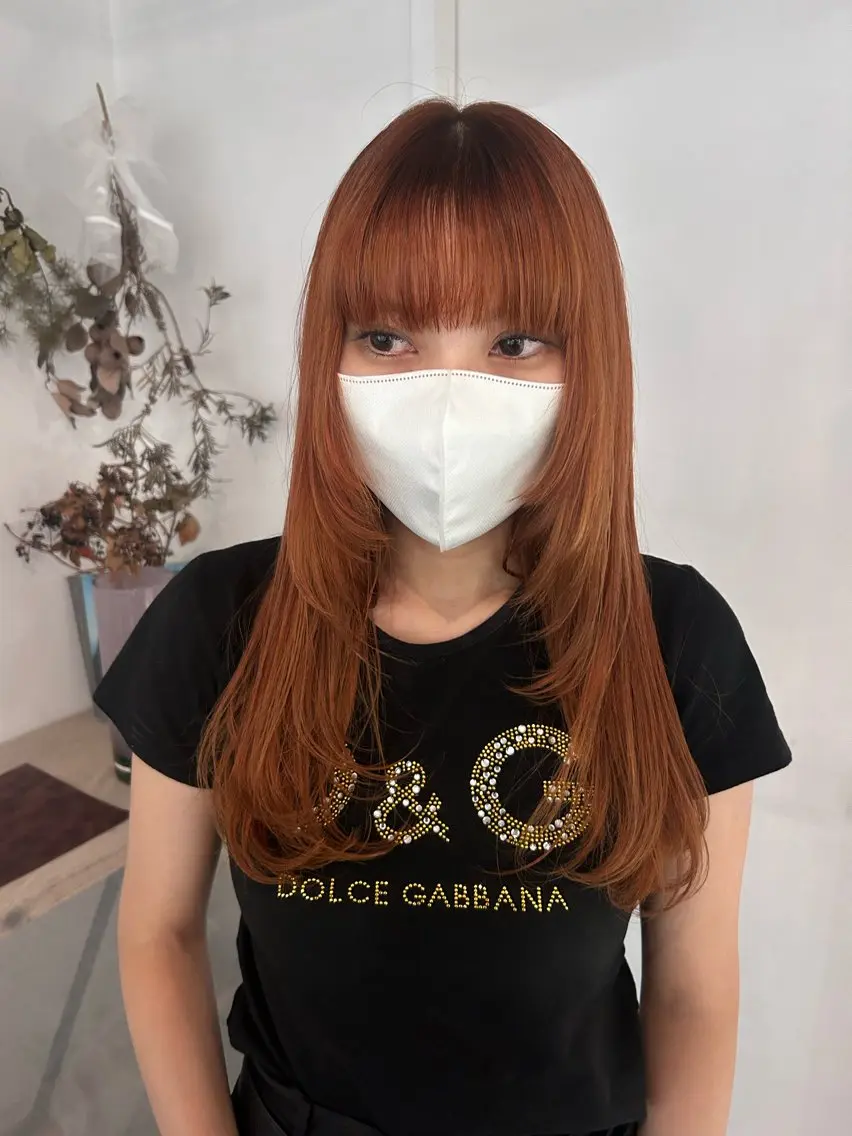 カラー かがやしづ ⭐️カラーモデルのヘアスタイル
