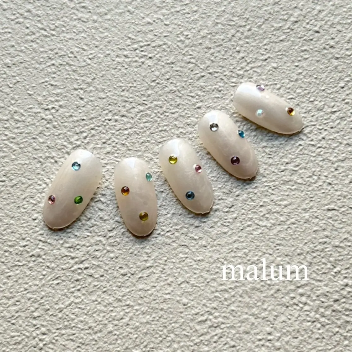 ネイル ハンドネイル malum nailのネイルデザイン
