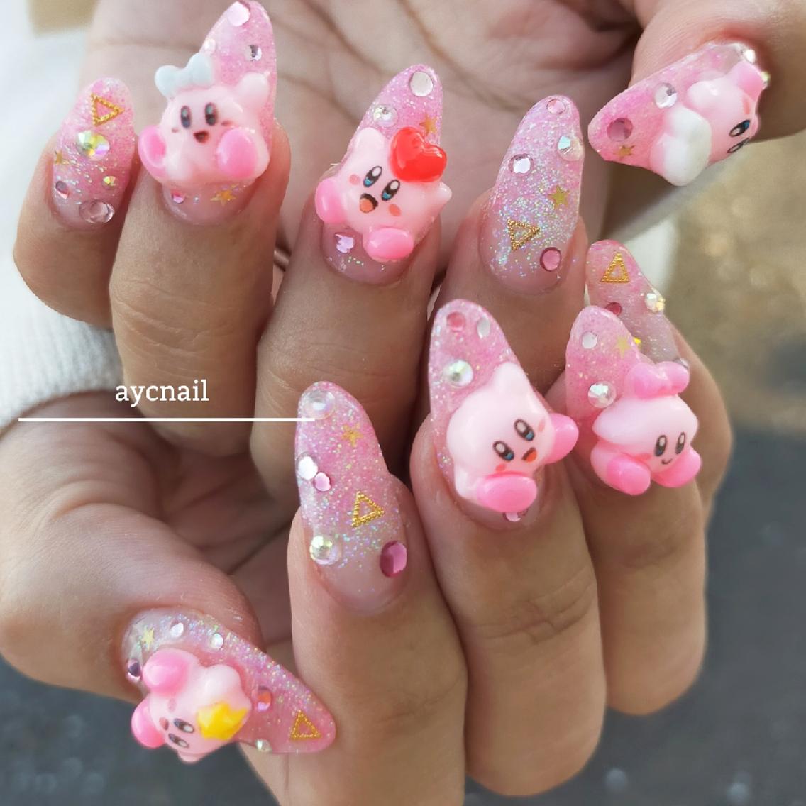 ネイル ハンドネイル 推しネイル | 　aycnailのネイルデザイン