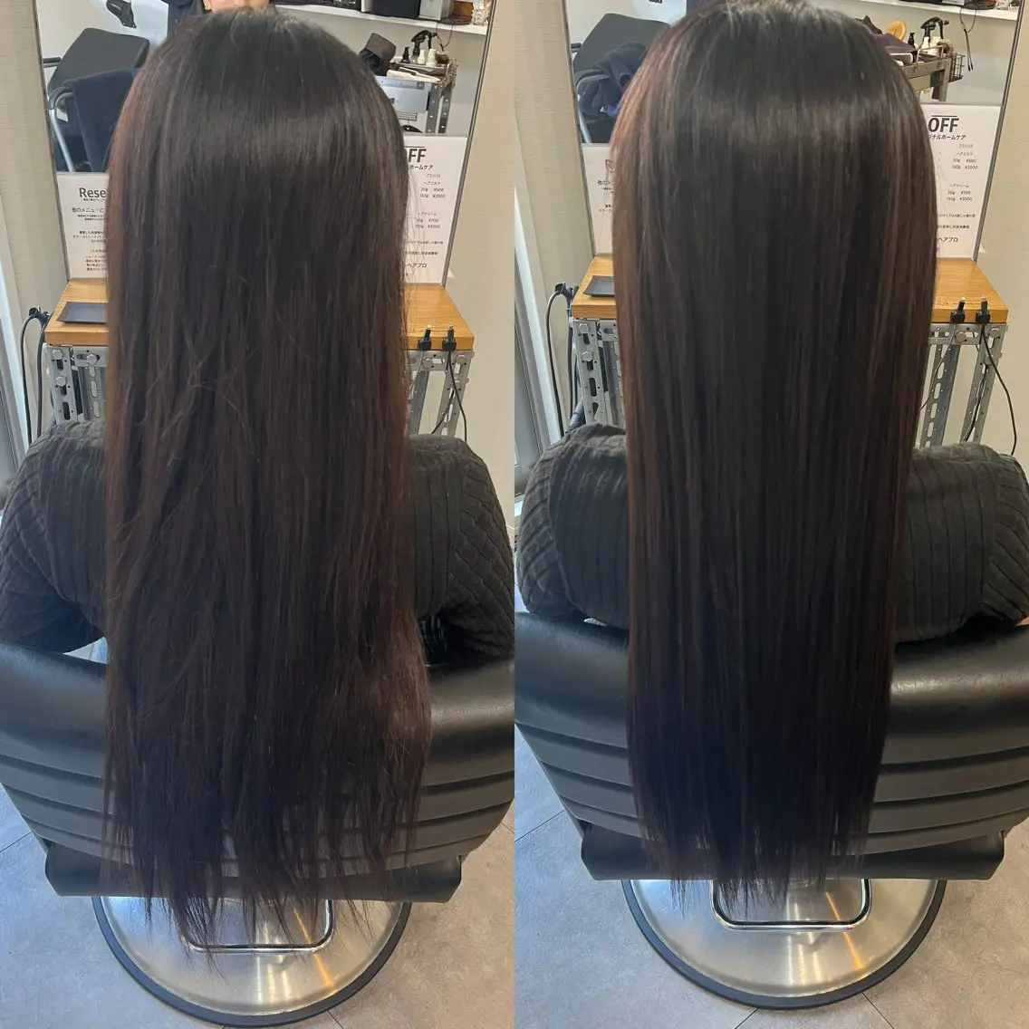 ロング カット トリートメント OFF YUYAのヘアスタイル