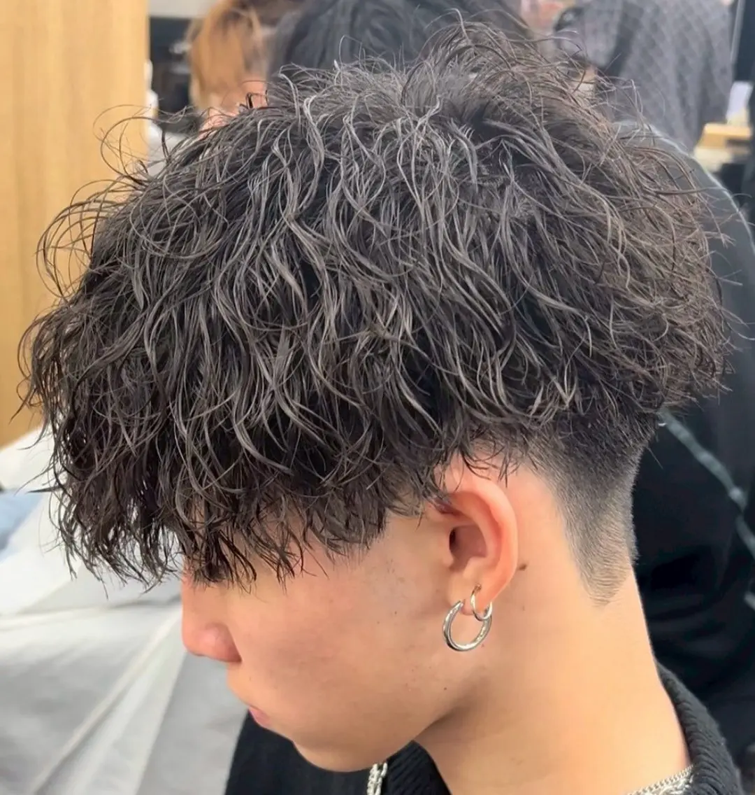 ショート パーマ カット パーマ のぶ/ 🔥メンズ特化🔥のヘアスタイル