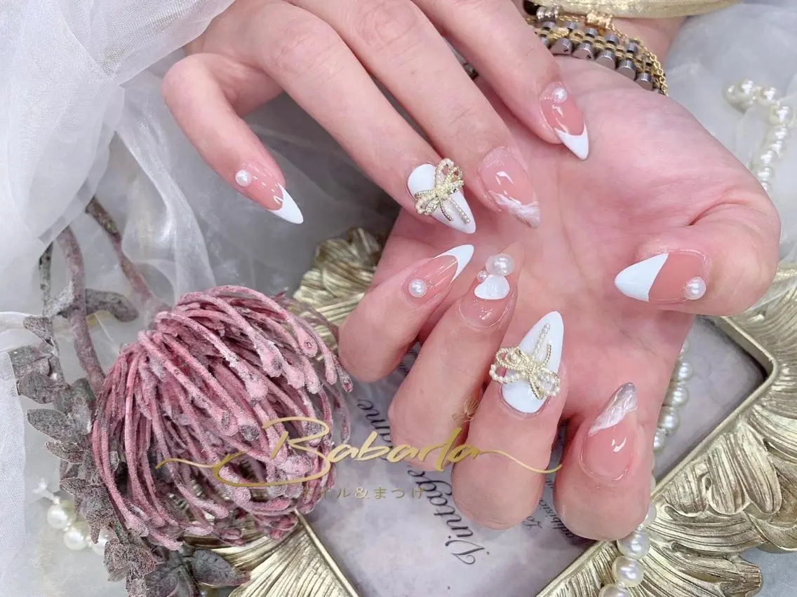 ネイル フレンチネイル Babarla nailのネイルデザイン