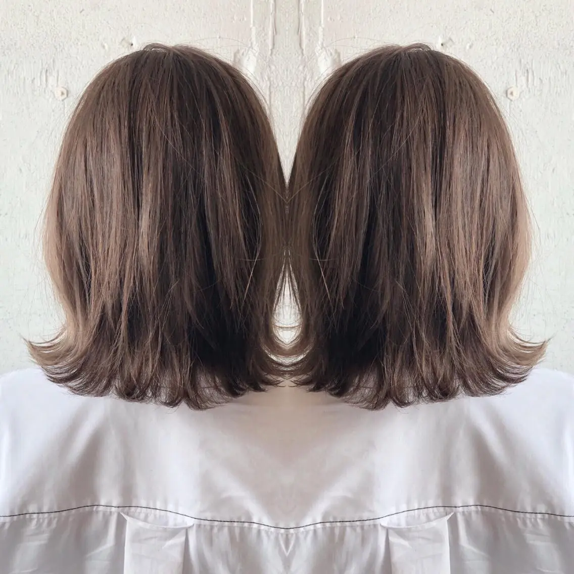 ミディアム あらき ちさとのヘアスタイル