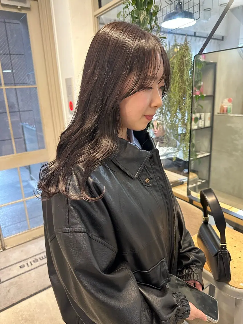 🉐minimo限定‼️🩶前髪カット+ケアカラー+4step超音波プレミアムトリートメント🧴✨の写真