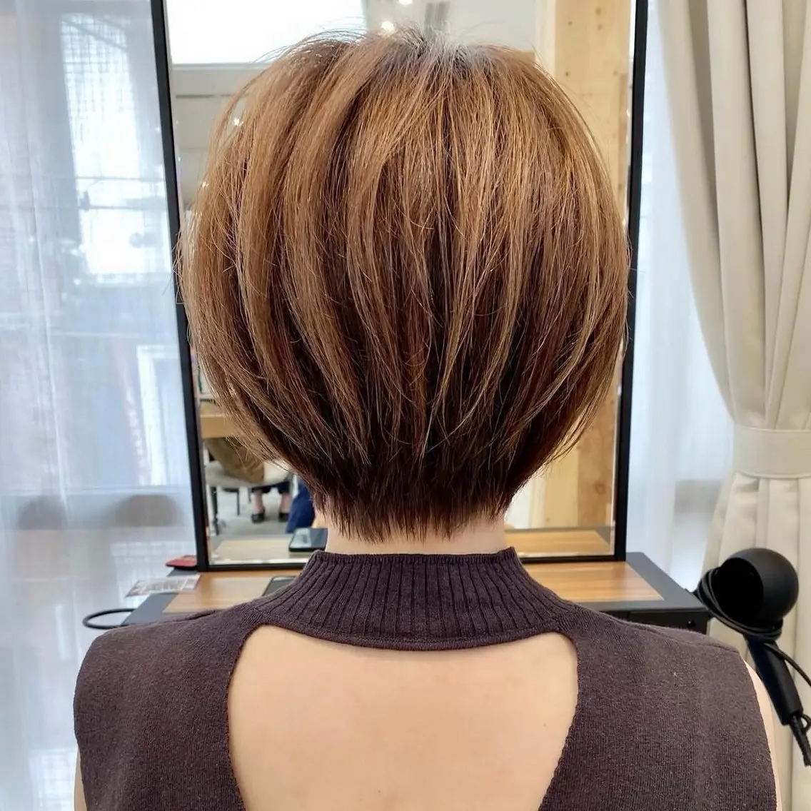 ショート ショート上手い人/ 骨格診断/なかじのヘアスタイル
