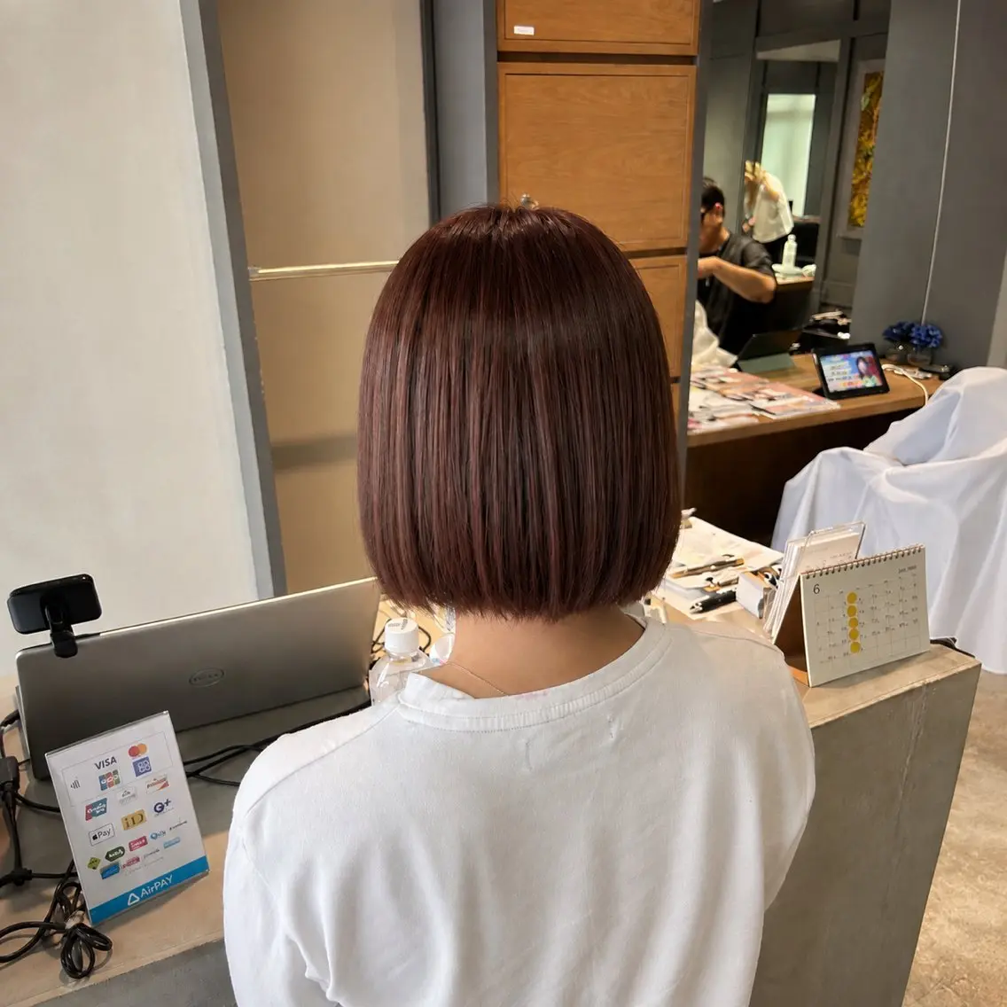カラー ヘアカラー 大田 釉唯のヘアスタイル