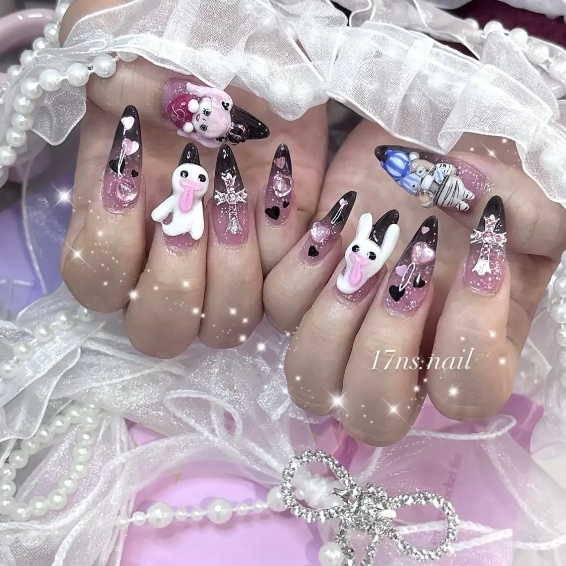 ネイル ˚✧🆕スタッフ🍥 NanAsE⁺✧༚のネイルデザイン