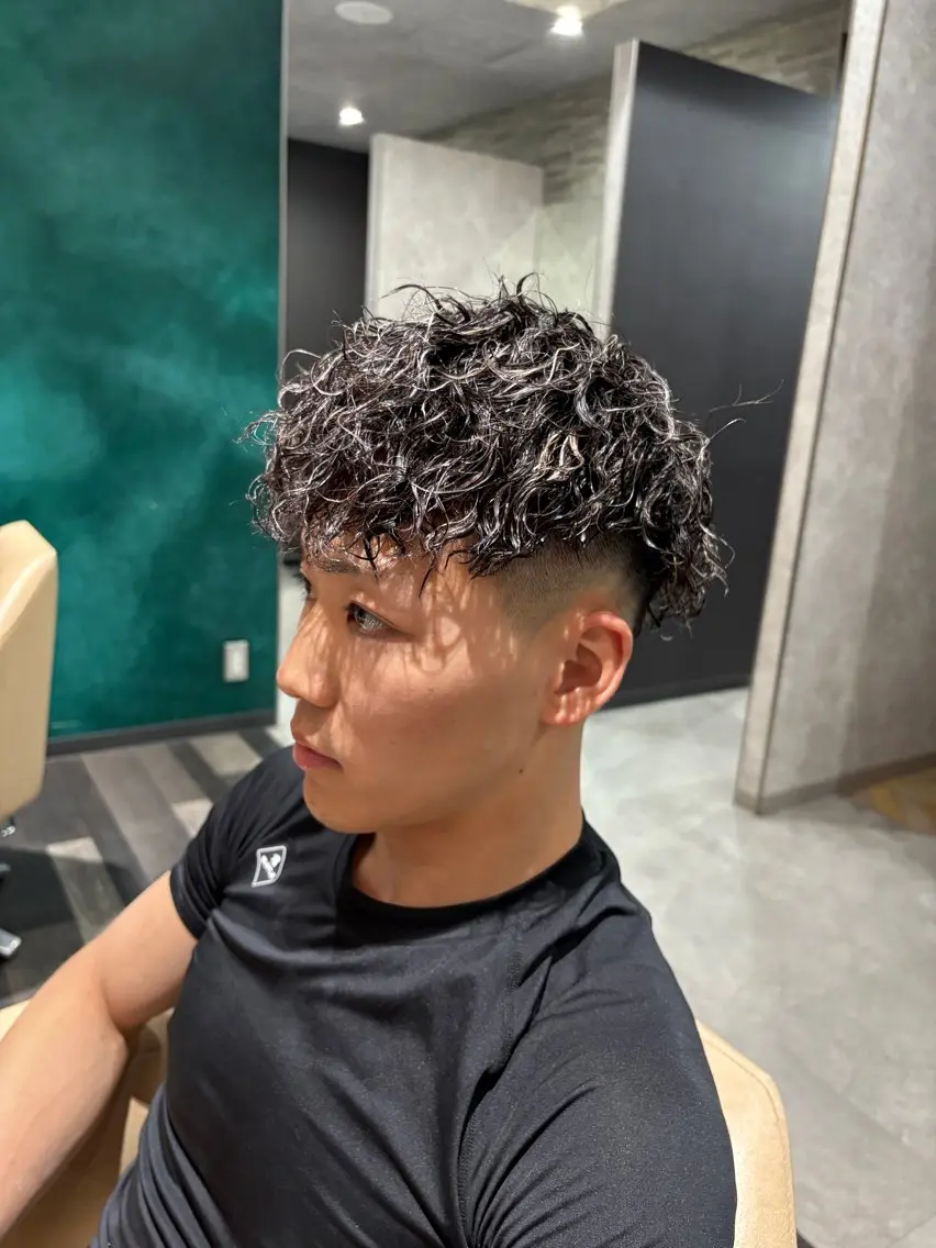パーマ 長岡　昂志 2月空きありますのヘアスタイル