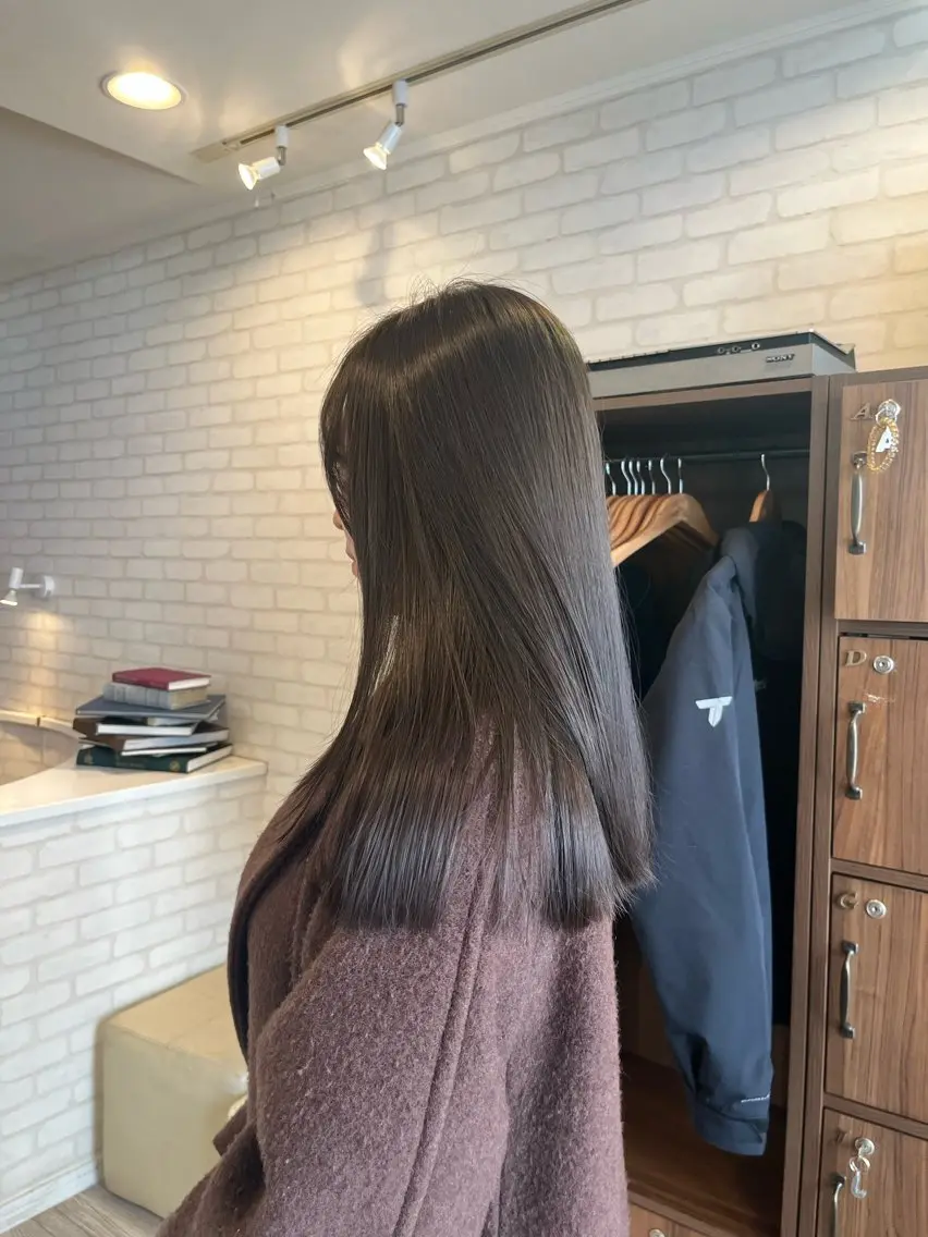 似合わせカット✂️➕カラー🌺の写真