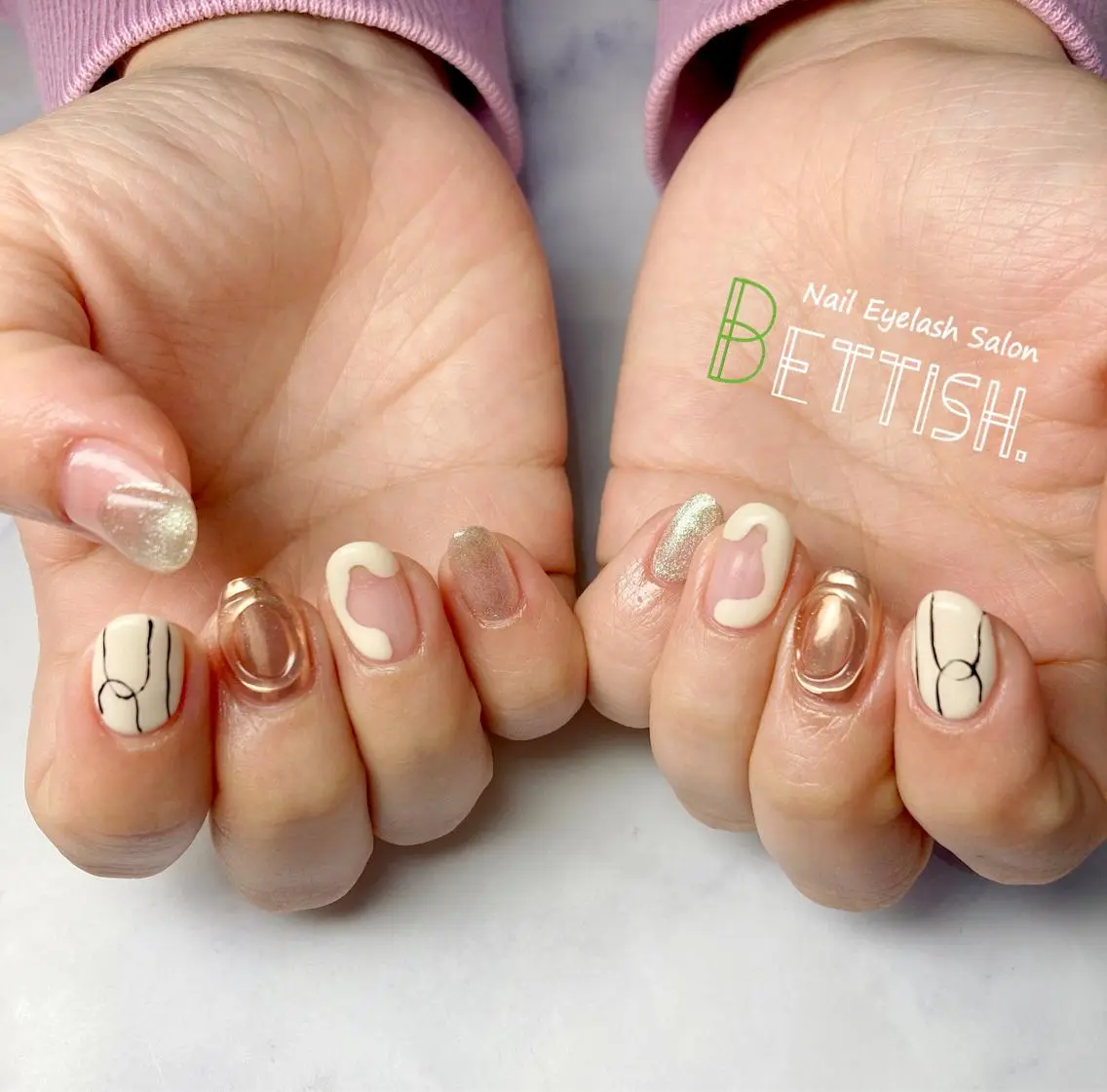 ネイル ハンドネイル BETTISH. KUMIKO☺︎︎のネイルデザイン