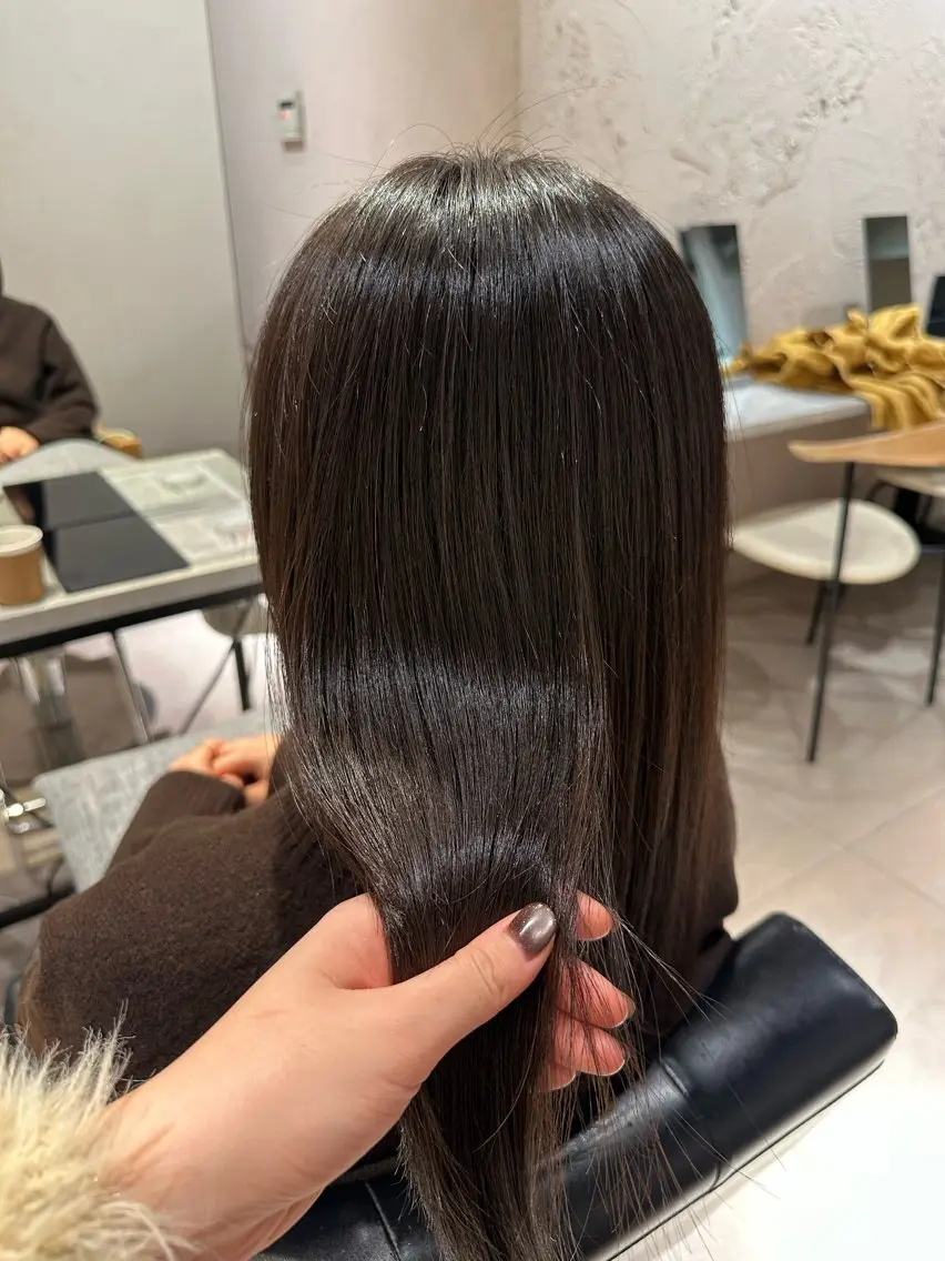 セミロング トリートメント Unami/新宿 TSUKIのヘアスタイル