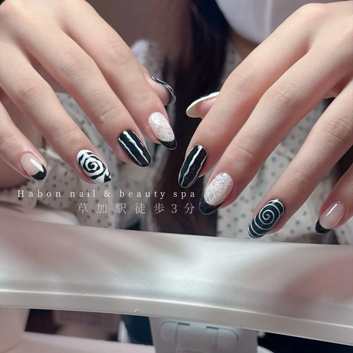 ネイル ハンドネイル Habon Nail Beauty Spaのネイルデザイン