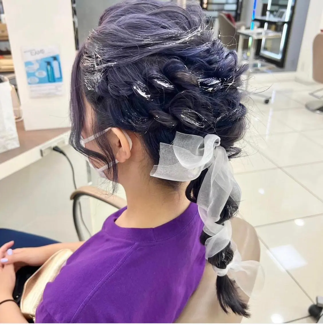 ヘアセット エクステ指名数 No.1💖ゆい🌈のヘアスタイル