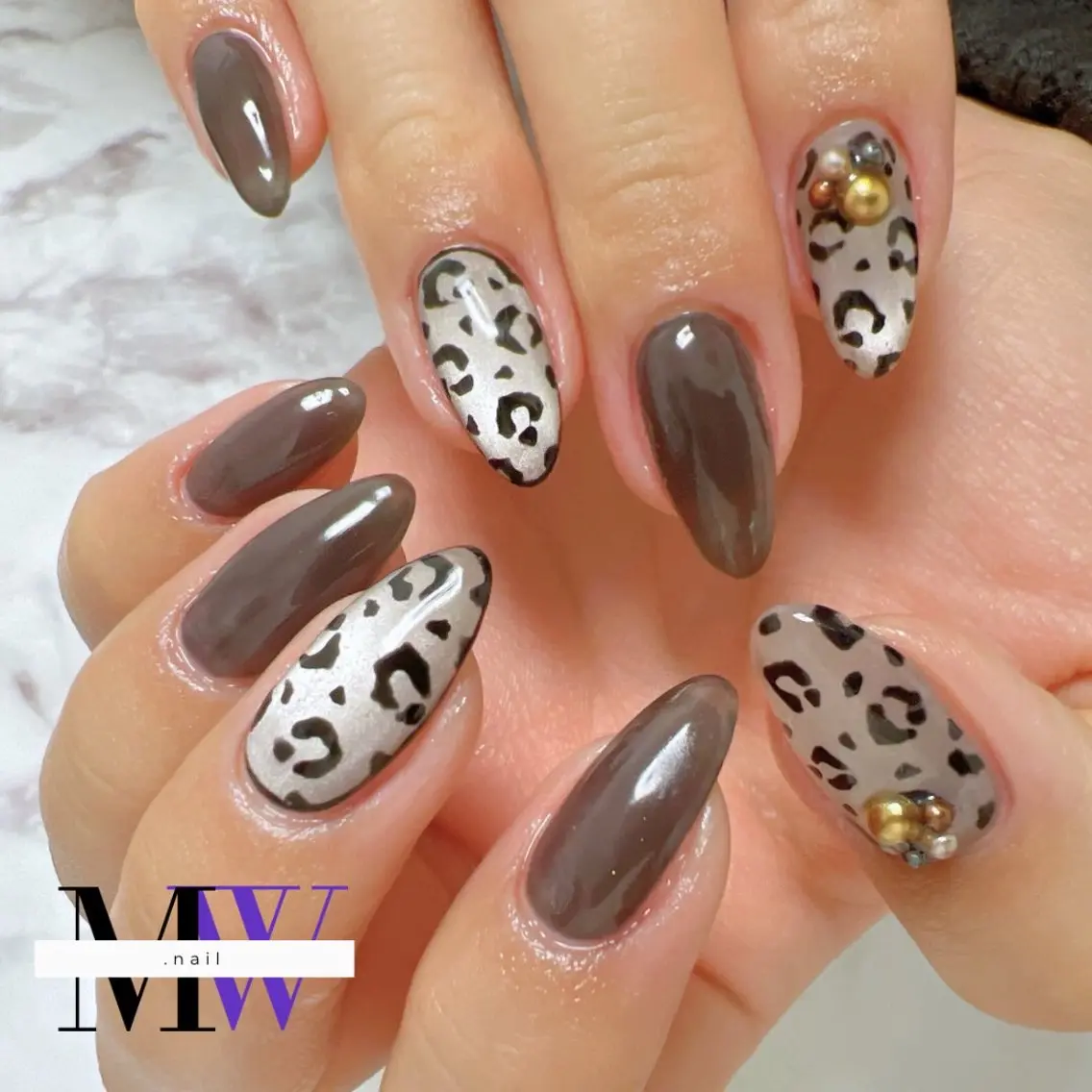 ネイル マグネットネイル ハンドネイル MW .nailのネイルデザイン
