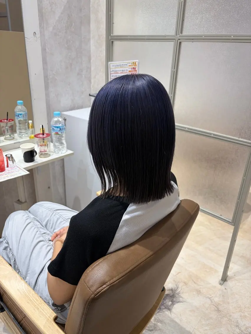 ショート カラー カット ヘアカラー トリートメント ヘアセット Rico🤎まこと 🤎ボブ/艶カラー♪のヘアスタイル