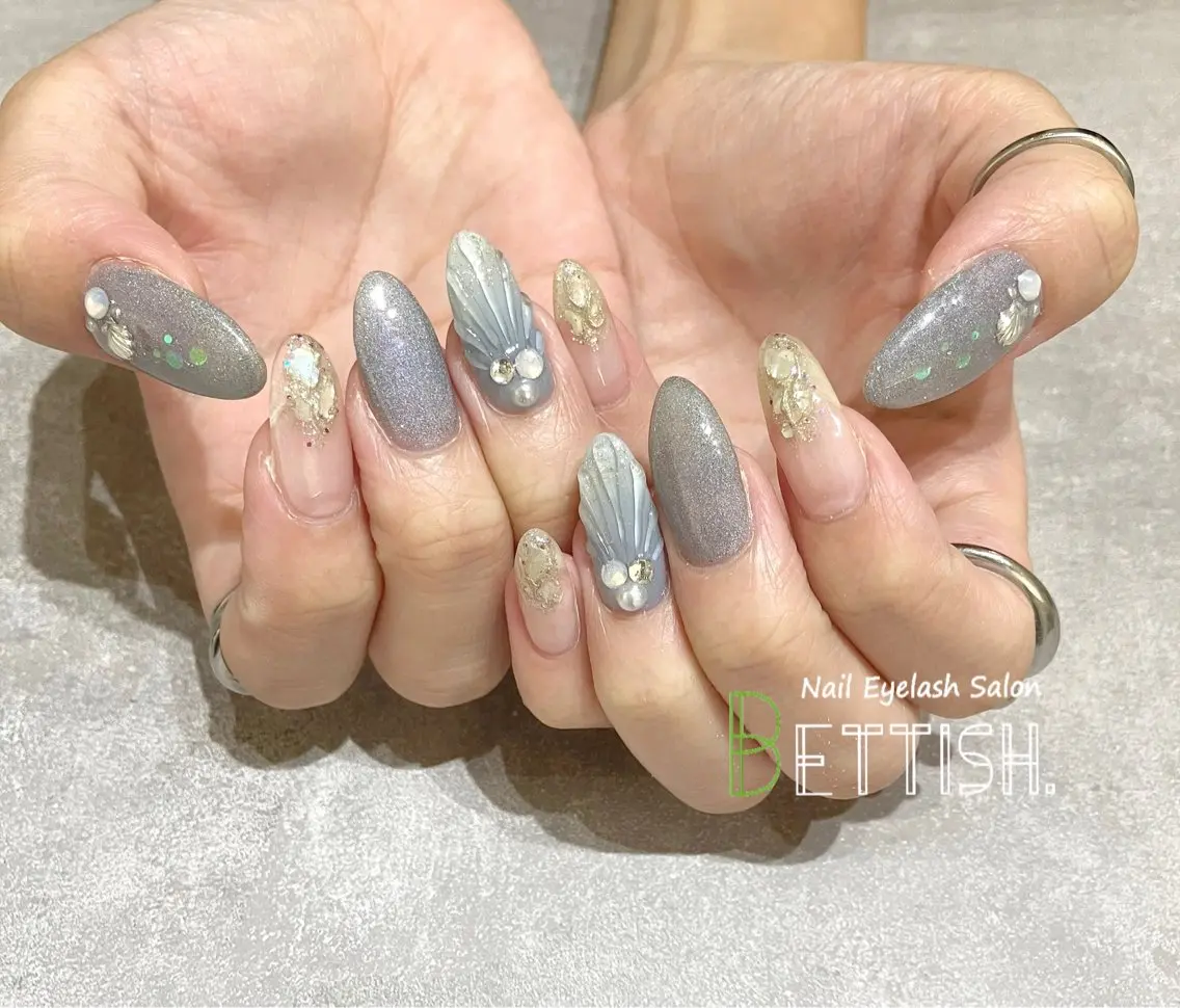 ネイル ニュアンスネイル ハンドネイル BETTISH. KUMIKO☺︎︎のネイルデザイン