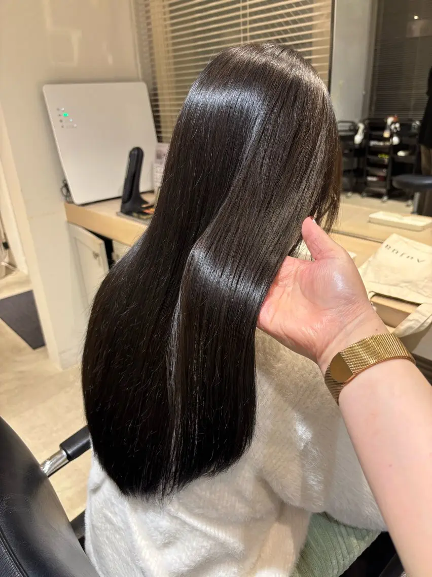 カラー 透明感カラー ヘアカラー 真壁 凜々子のヘアスタイル