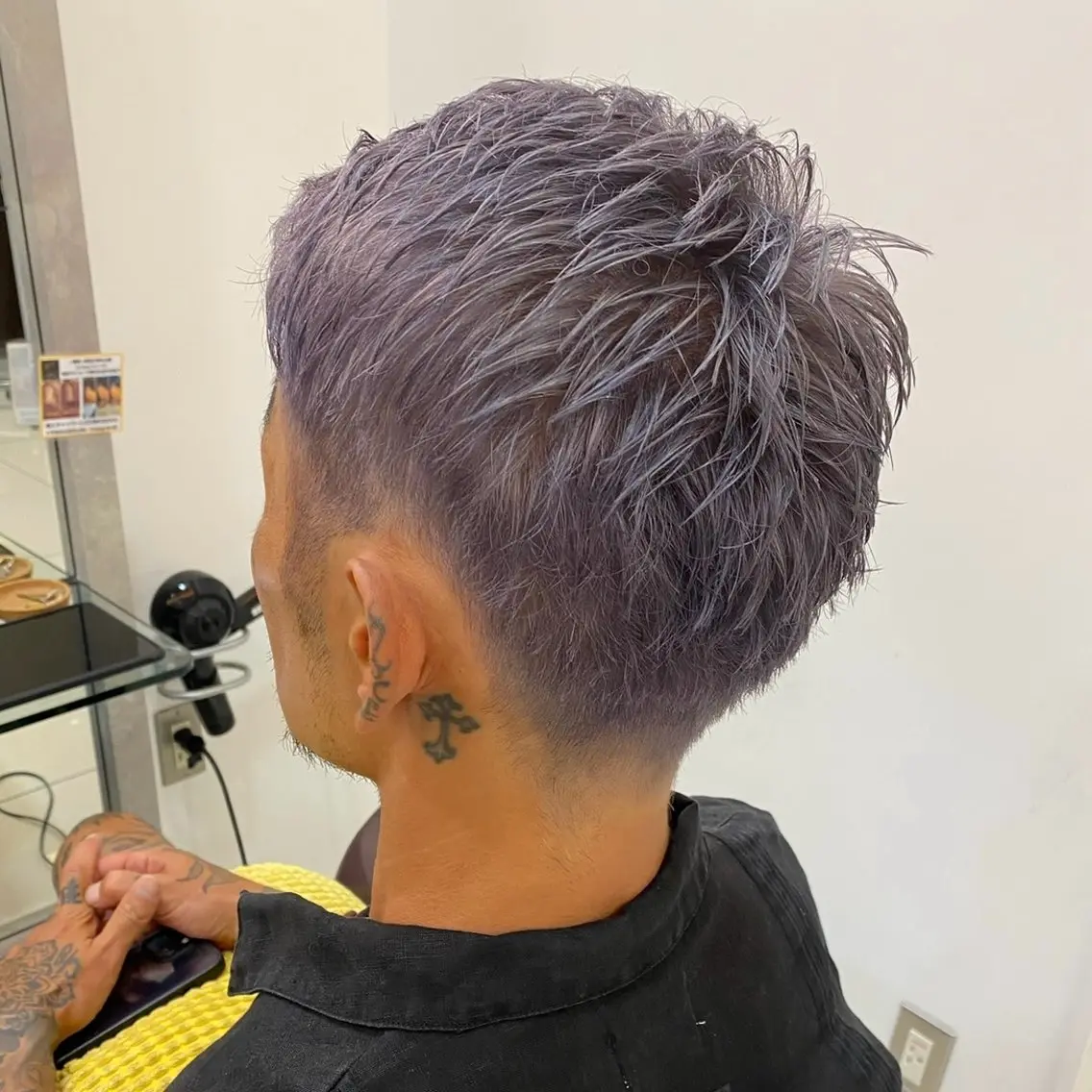 メンズ 林 莉瑠のヘアスタイル