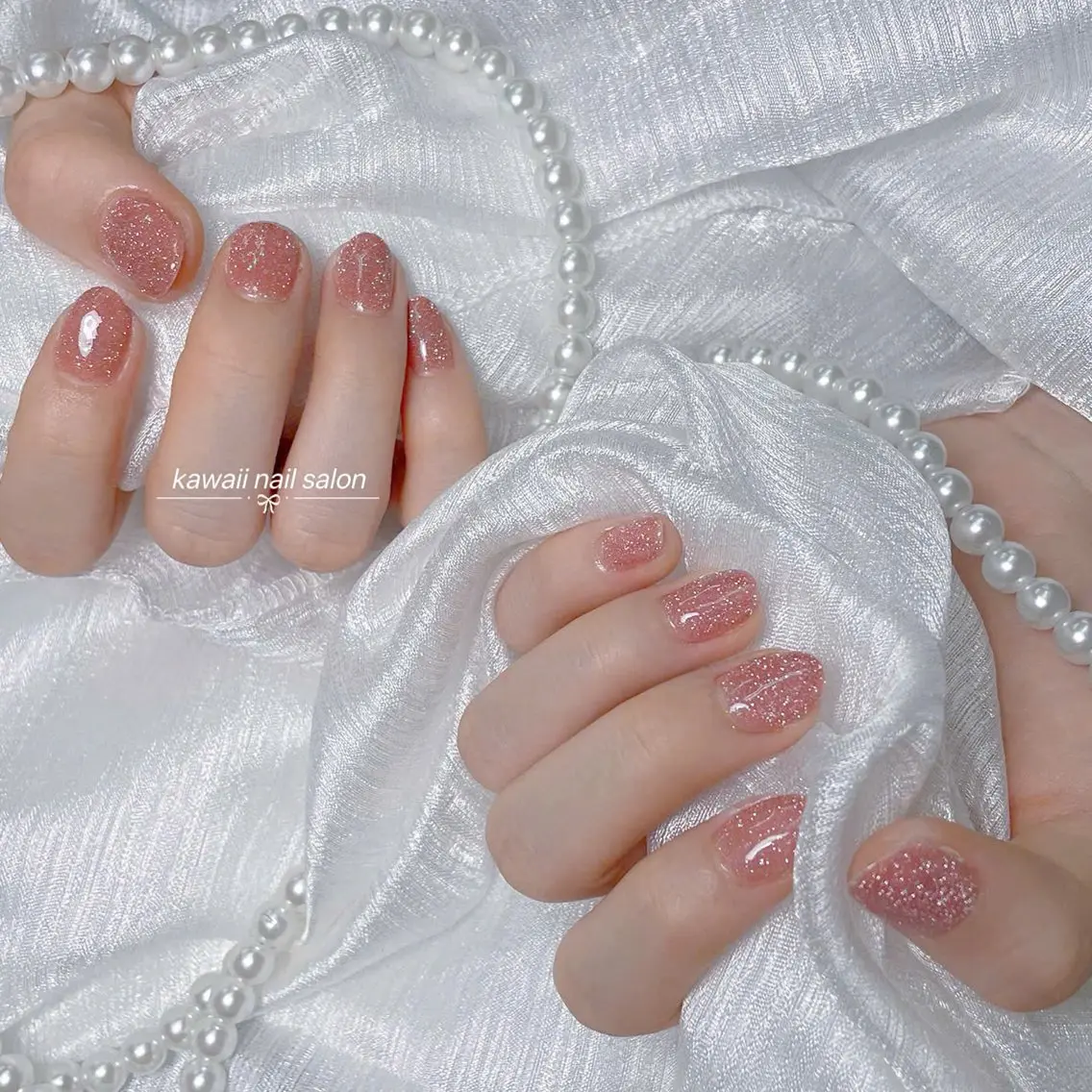 ネイル フレンチネイル ジェルネイル 韓国ネイル マグネットネイル 持ち込み Kawaii _Nailのネイルデザイン