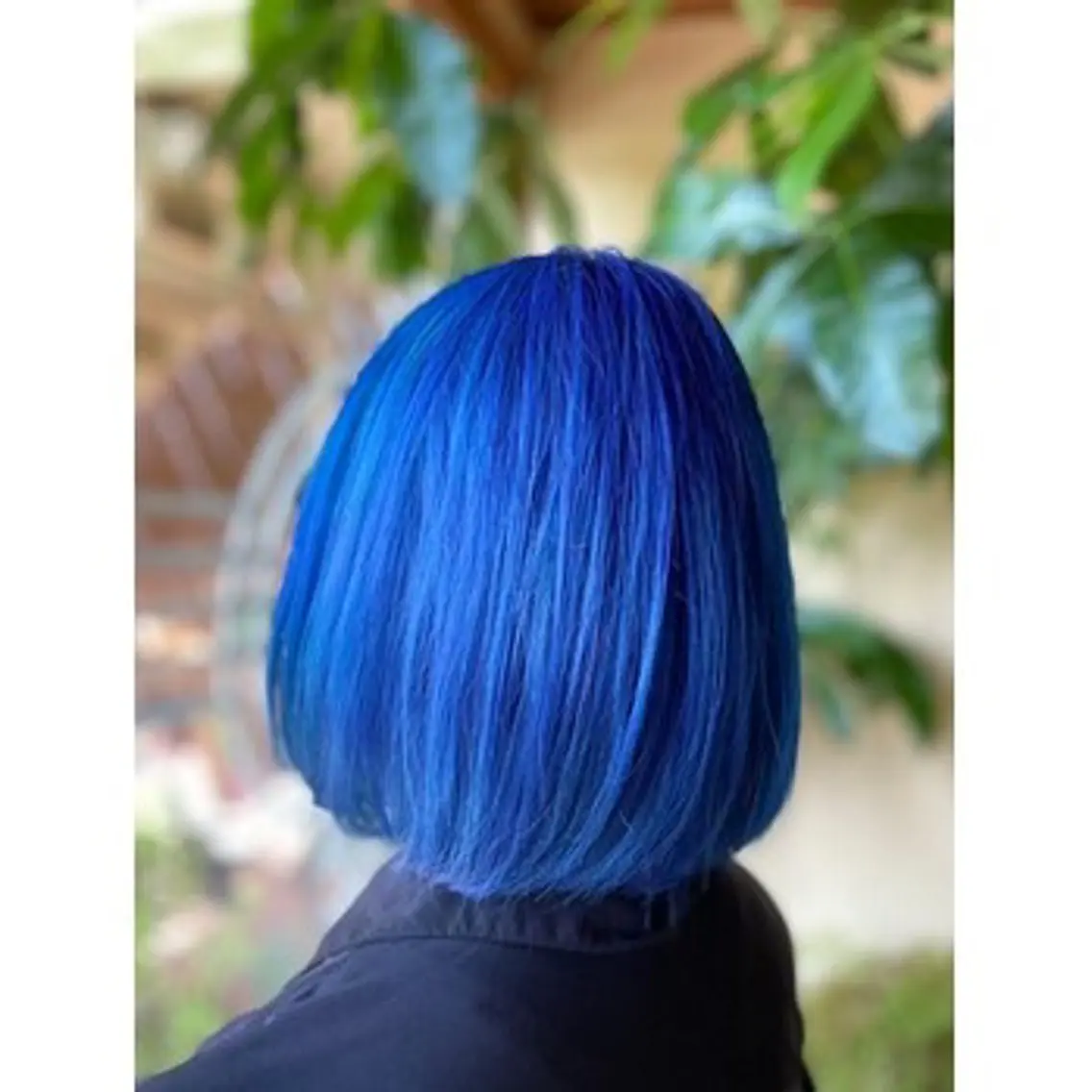 カラー ブルーカラー 澤田 あきのヘアスタイル