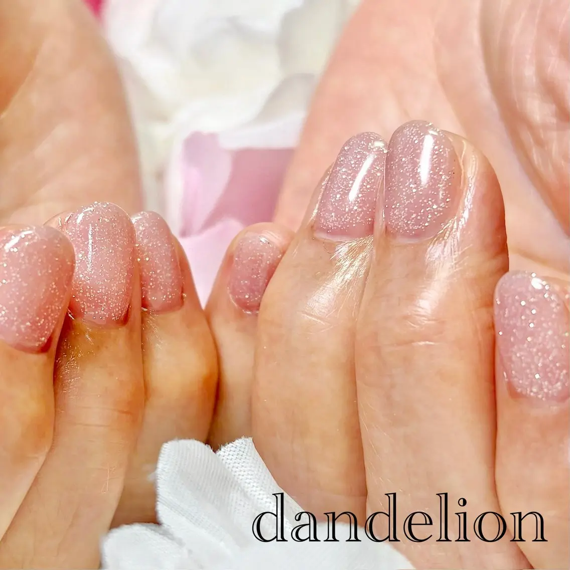 ネイル ハンドネイル ハンドケア dandelion ダンデライオンのネイルデザイン