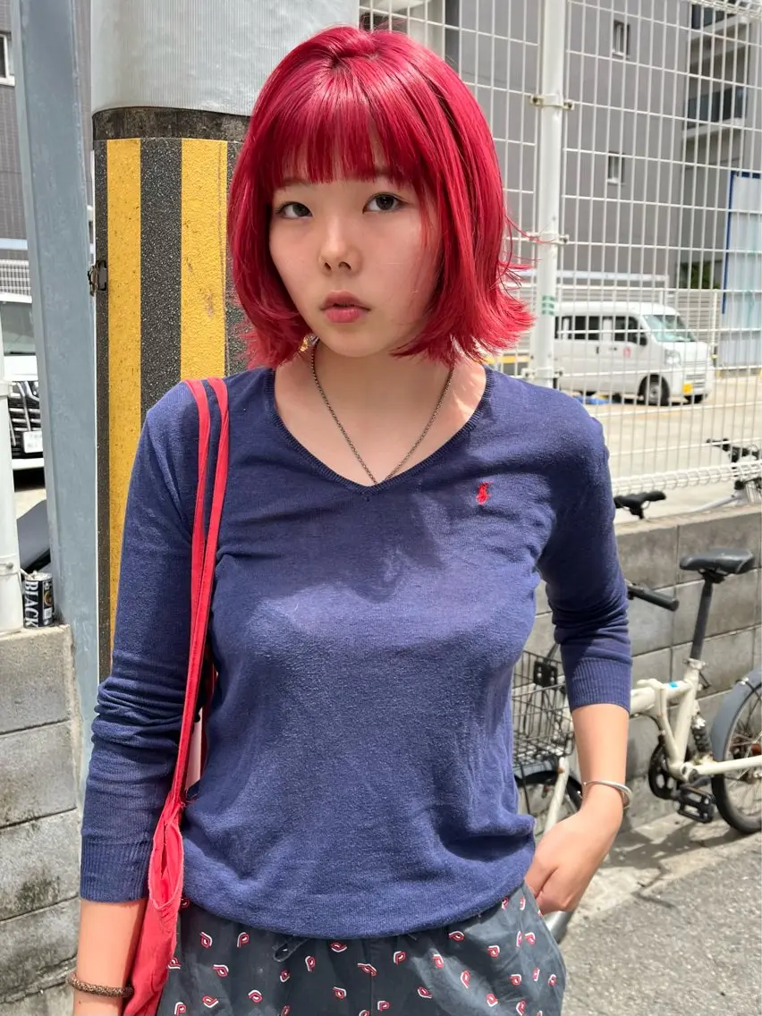 ショート カラー カット yuan tanakaのヘアスタイル