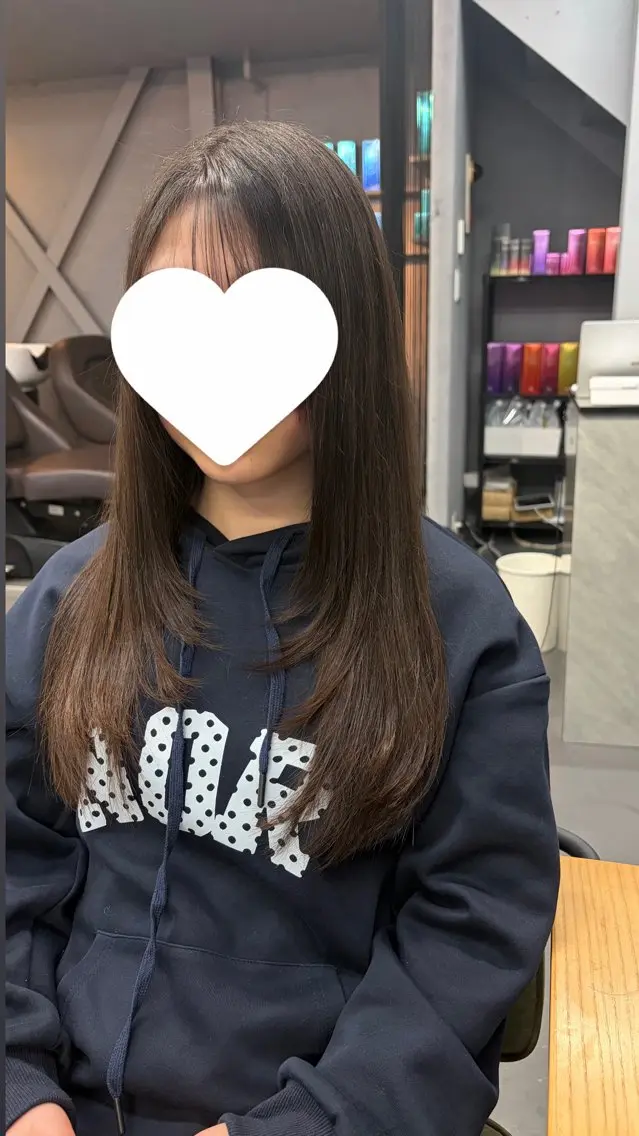 【女性の方メニュー】 レイヤーカット ➕ Aujuaトリートメント付き🌙の写真
