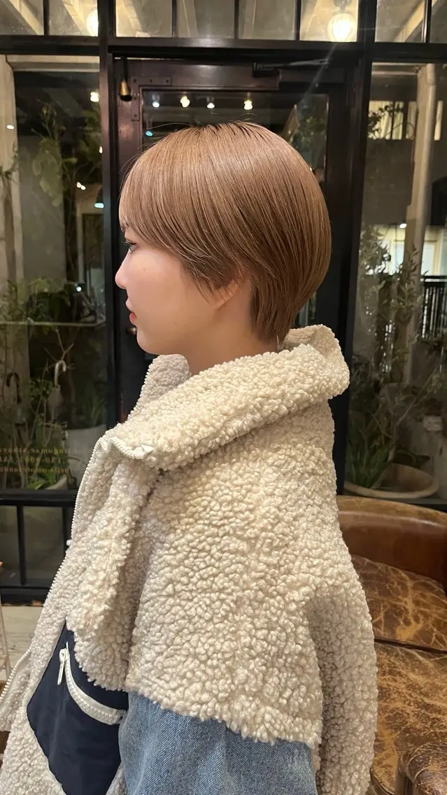 ショート カット ヘアカラー hidetora ／レディースショートのヘアスタイル