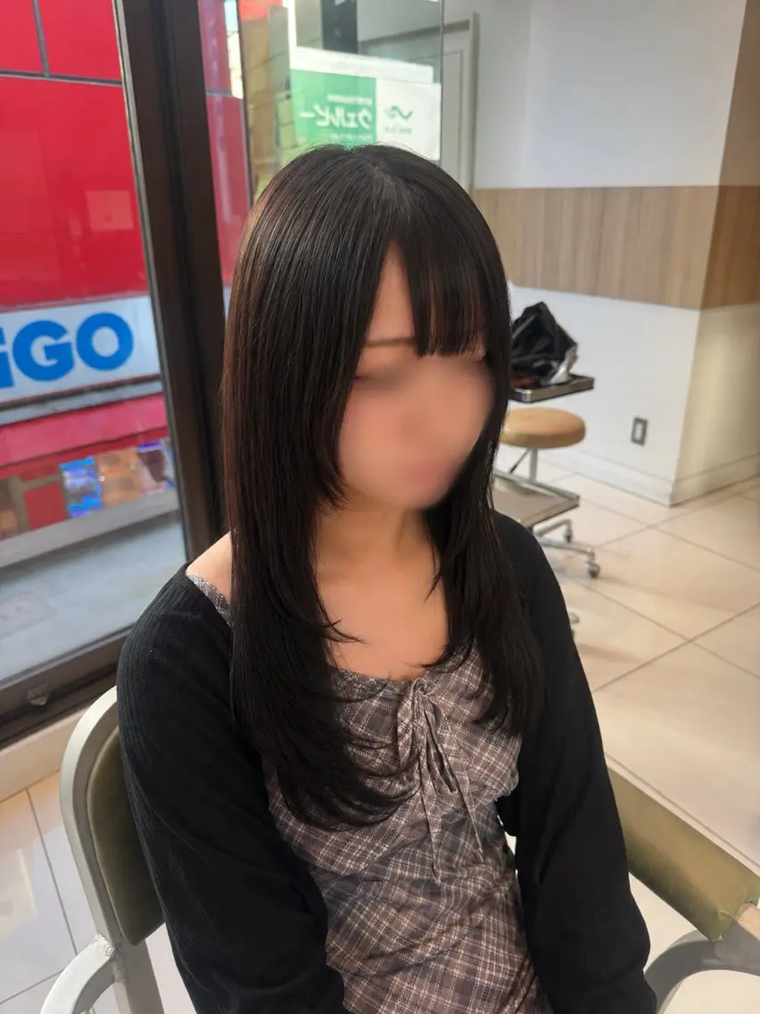 ロング カラー カット ヘアカラー 💎✨艶カラー ✨💎MONAのヘアスタイル