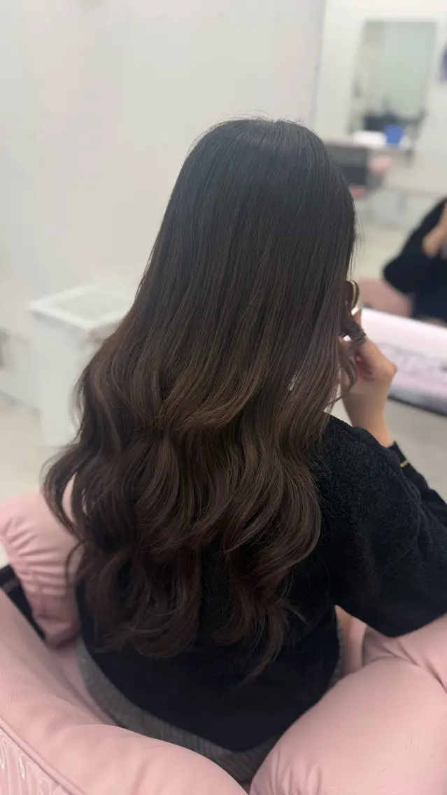 ロング ロング エクステ 大古 楓のヘアスタイル