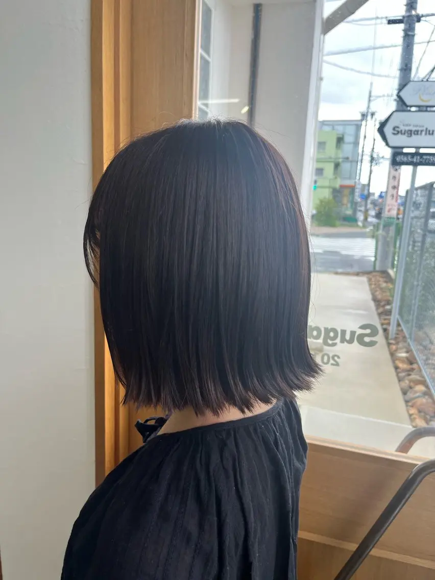 ショート カラー アッシュ ブラウンカラー 透明感カラー Sugarlu 吉田 晴香のヘアスタイル