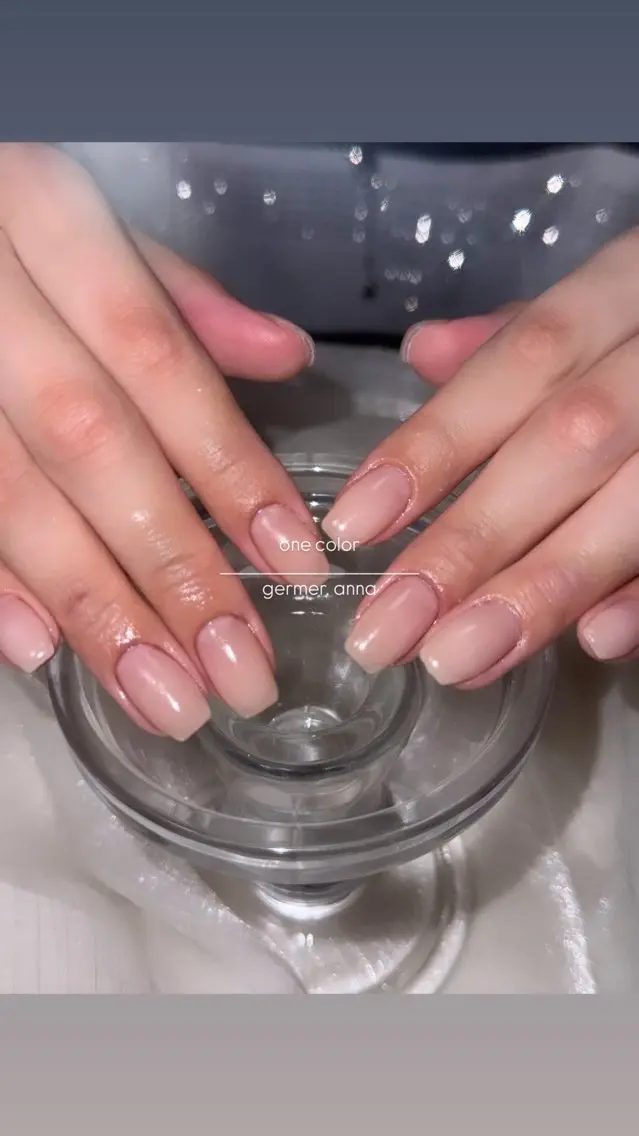 ネイル ワンカラーネイル ハンドネイル ハンドケア germer. annaのネイルデザイン