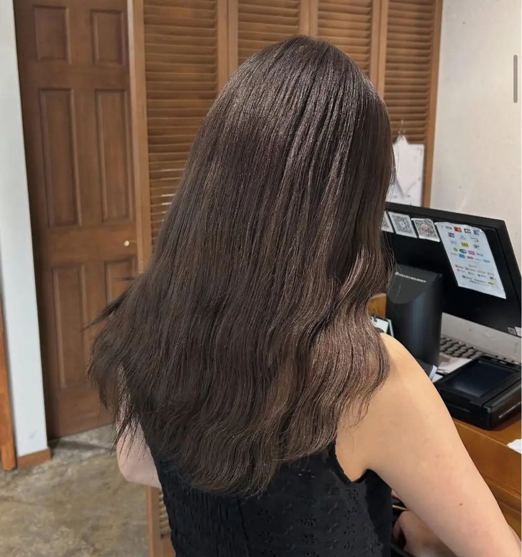 レディース整えカット&ワンカラーモデル👩🏻✂️の写真