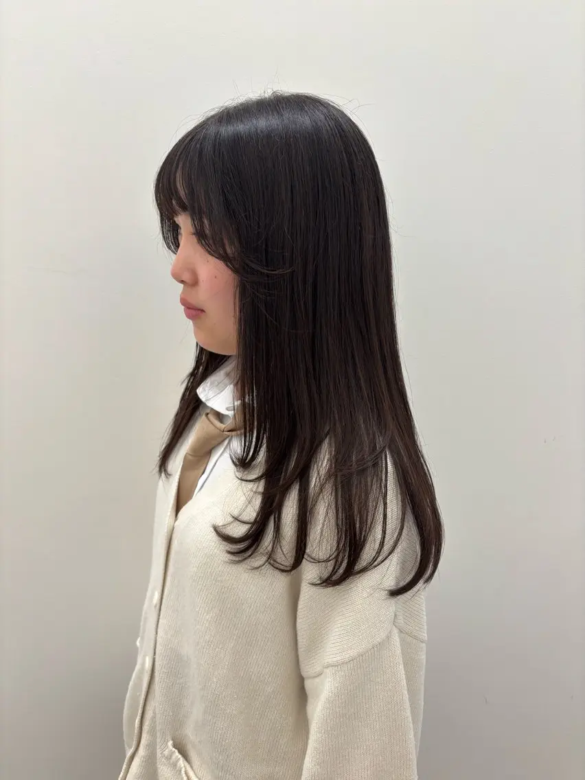 ロング mio /ショート カットモデル/名東区のヘアスタイル