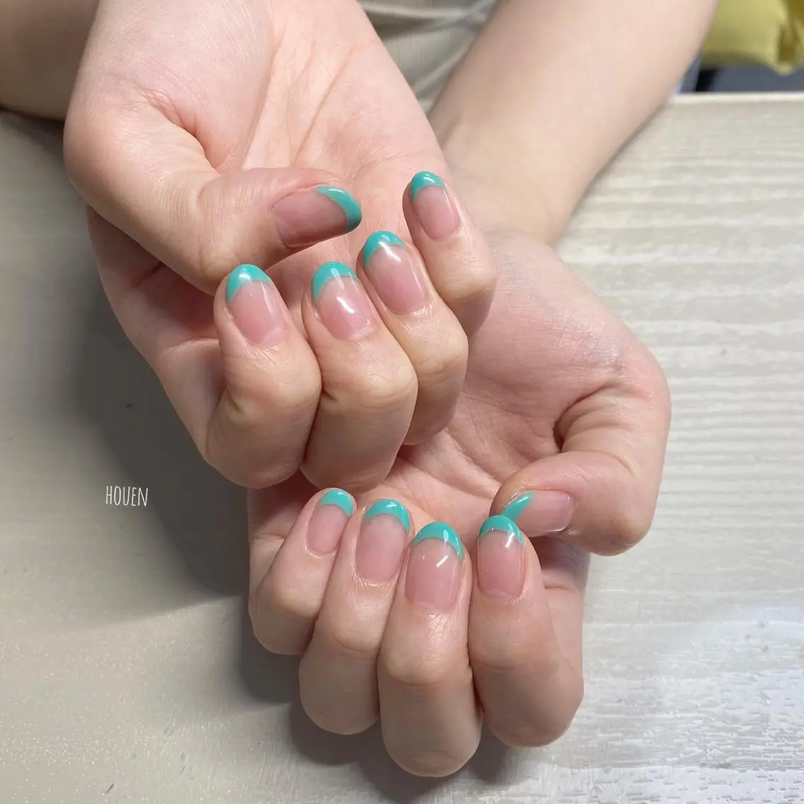 ネイル フレンチネイル I pinknail 韓国風·持ち込み専門のネイルデザイン