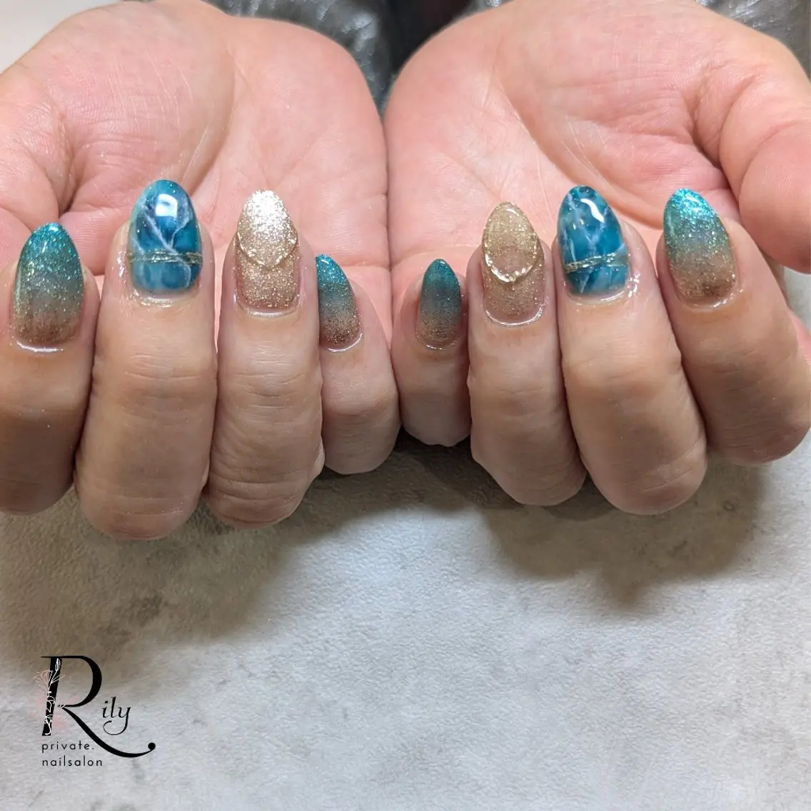 ネイル ハンドネイル nailsalon Rilyのネイルデザイン