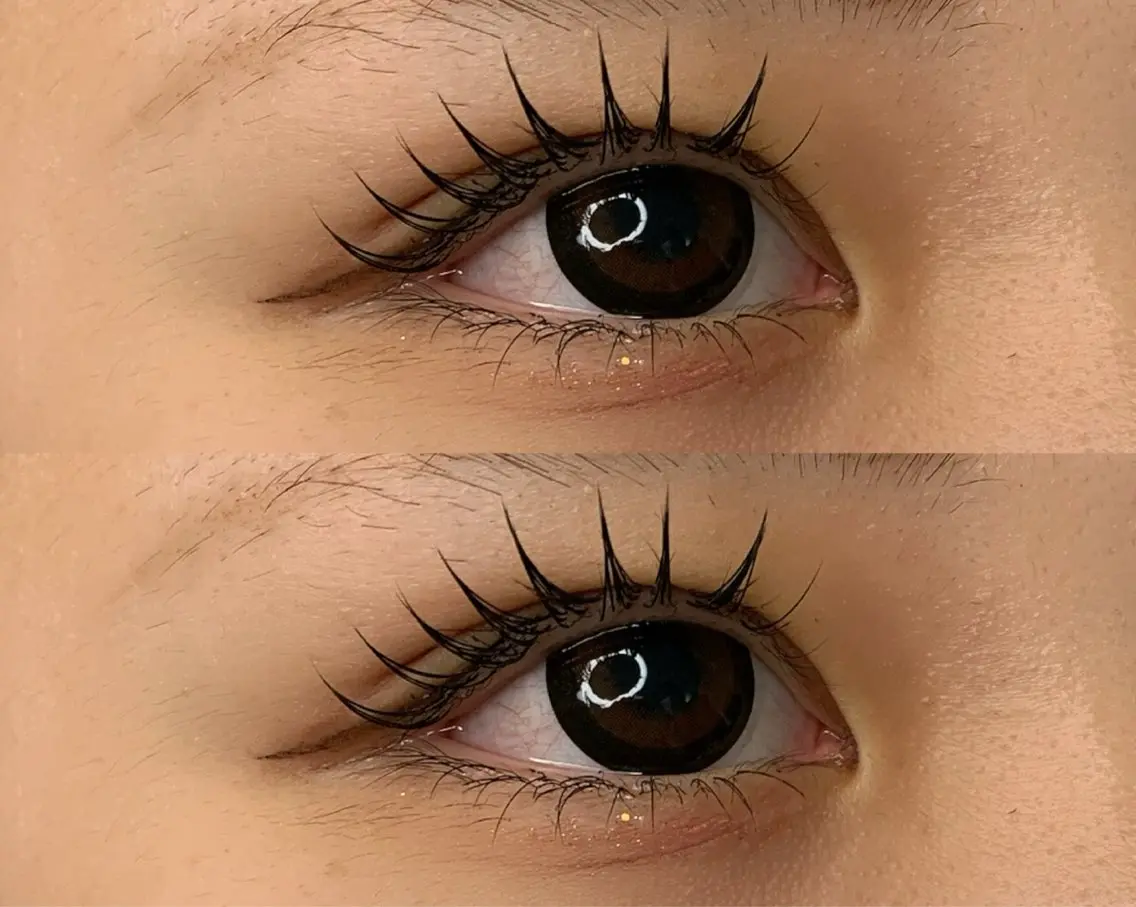 マツエク・マツパ フラットラッシュ 下まつげエクステ Eyelash Salon IROのマツエク・マツパデザイン